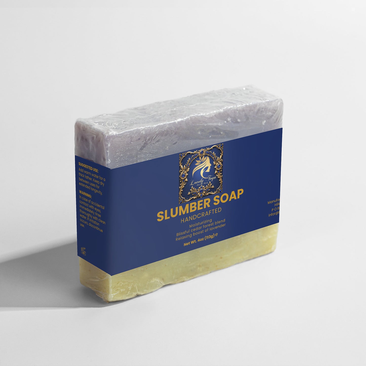 Lovely Toya Slumber Soap - Hillery's Products & Services