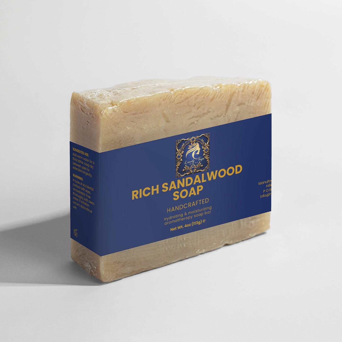 Lovely Toya Rich Sandalwood Soap - Hillery's Products & Services