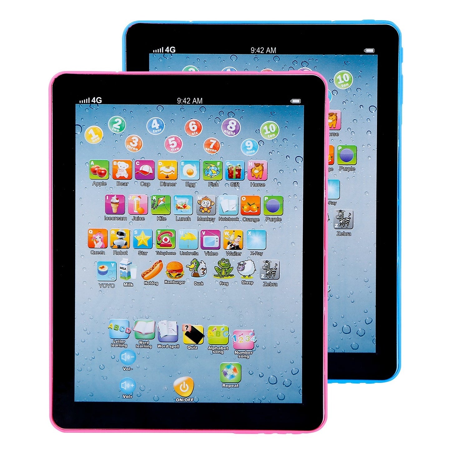 Baby Learning Tablet Educational Mini Pads Toys Touch Learn Toddler - Hillery's Products & Services