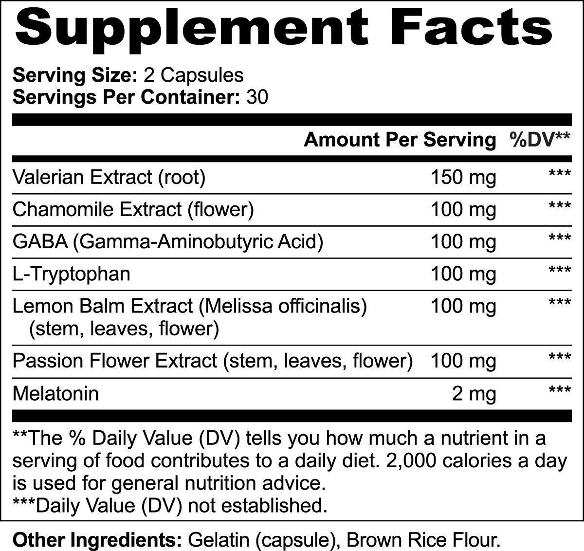 Lovely Toya Sleep Formula - Hillery's Products & Services