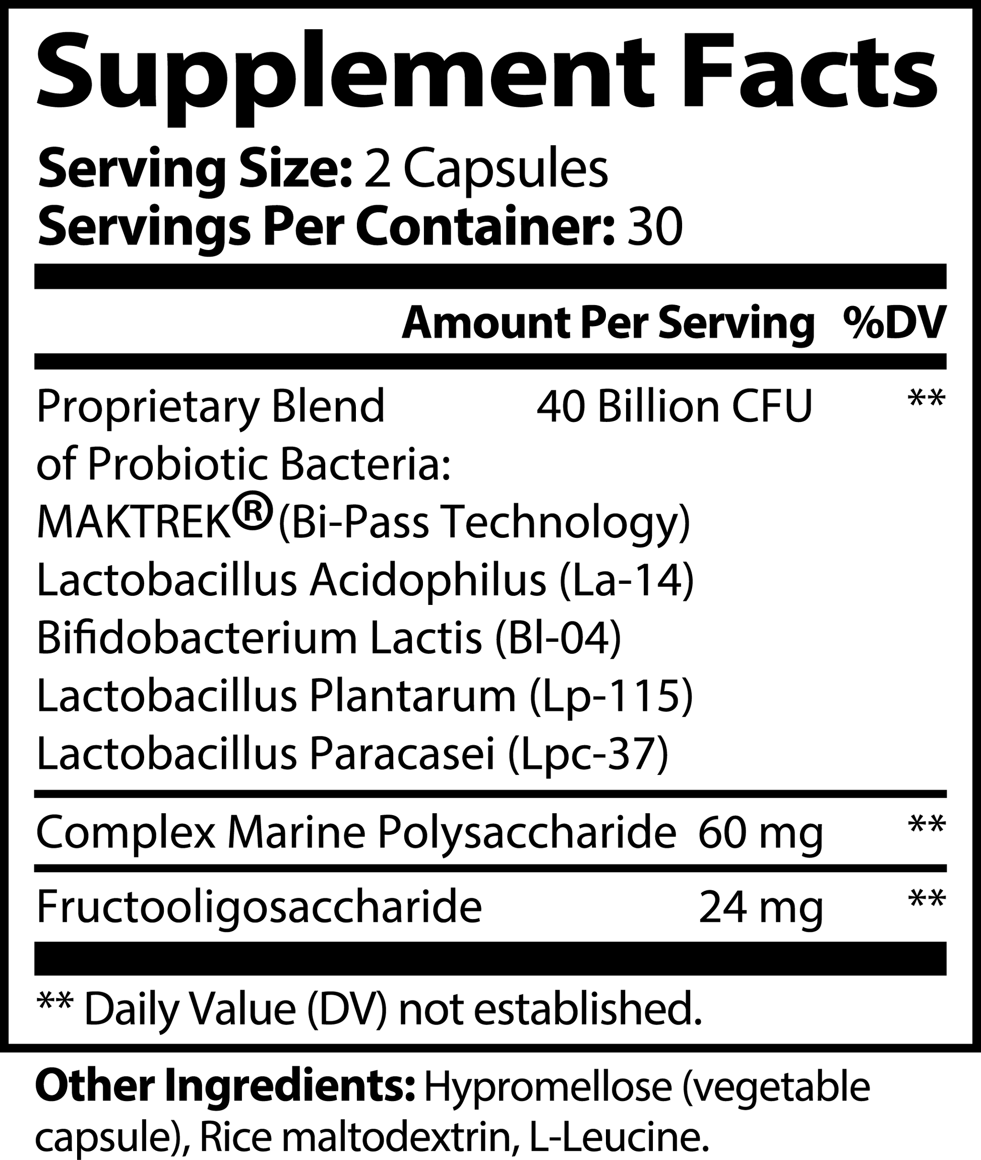 Lovely Toya Probiotic 40 Billion with Prebiotics - Hillery's Products & Services