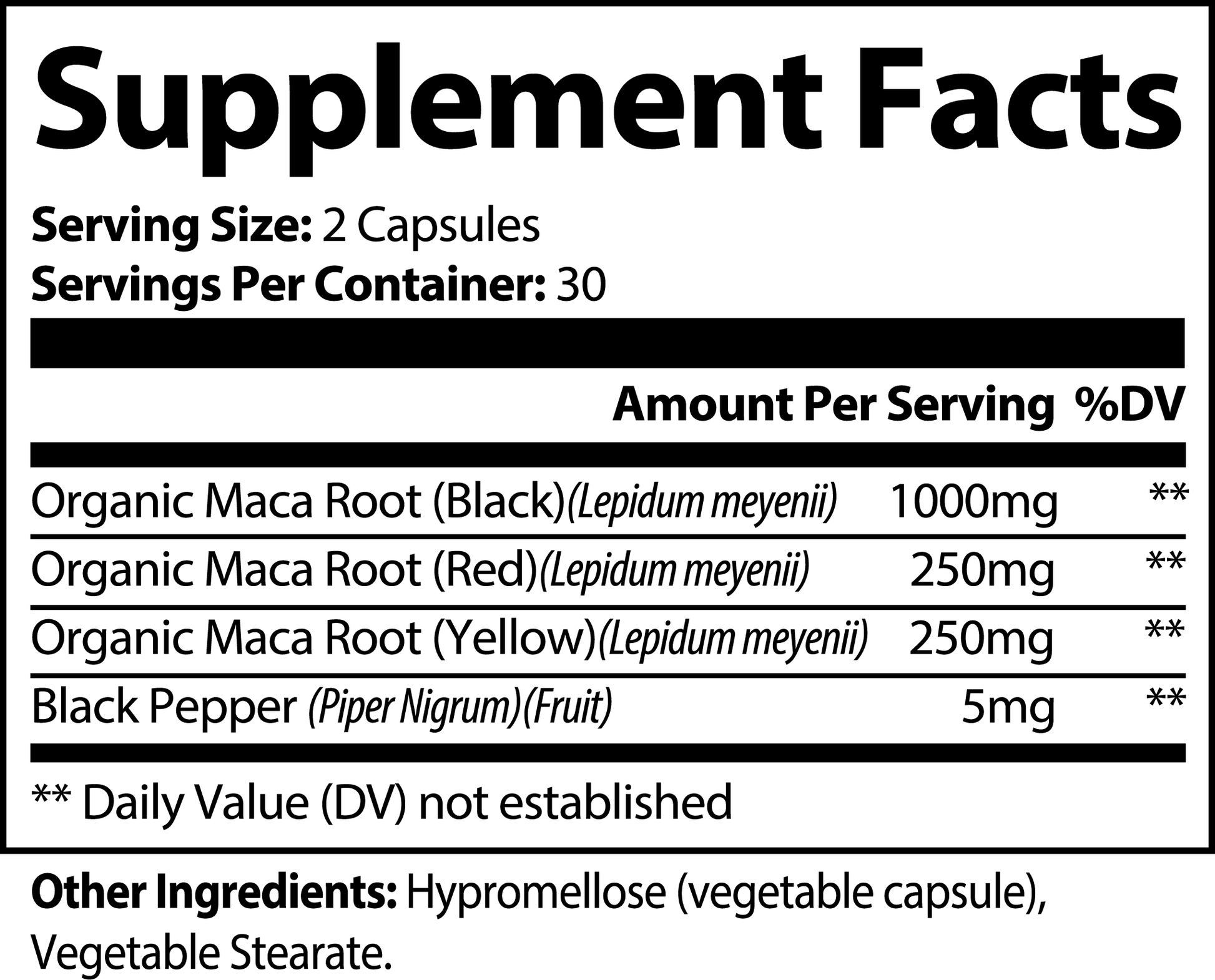 Lovely Toya Maca Plus - Hillery's Products & Services