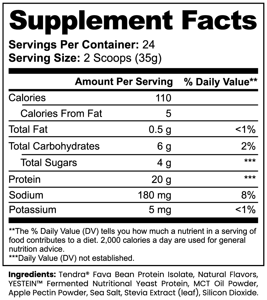 Lovely Toya Plant Protein (Vanilla) - Hillery's Products & Services