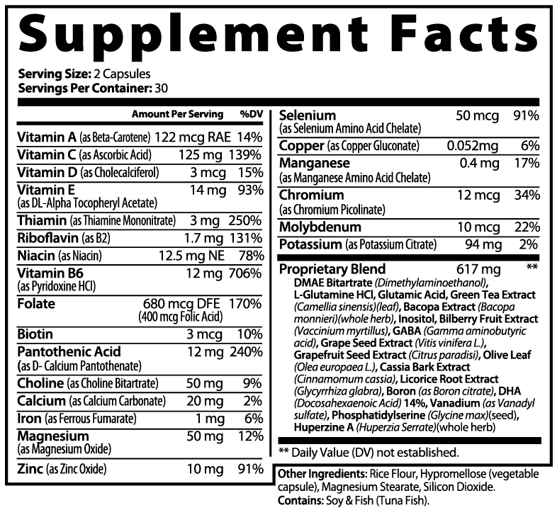 Lovely Toya Brain & Focus Formula - Hillery's Products & Services