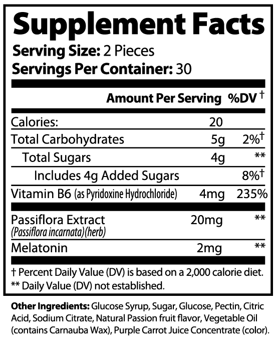 Lovely Toya Sleep Well Gummies (Adult) - Hillery's Products & Services
