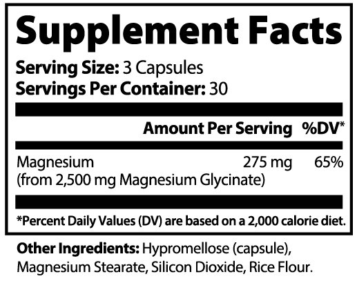 Lovely Toya Magnesium Glycinate - Hillery's Products & Services