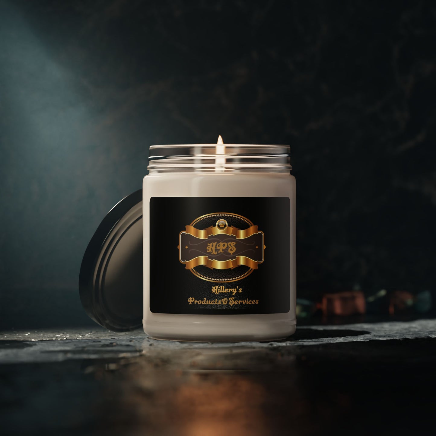 HPS Scented and UnScented Soy Candle, 9oz - Hillery's Products & Services