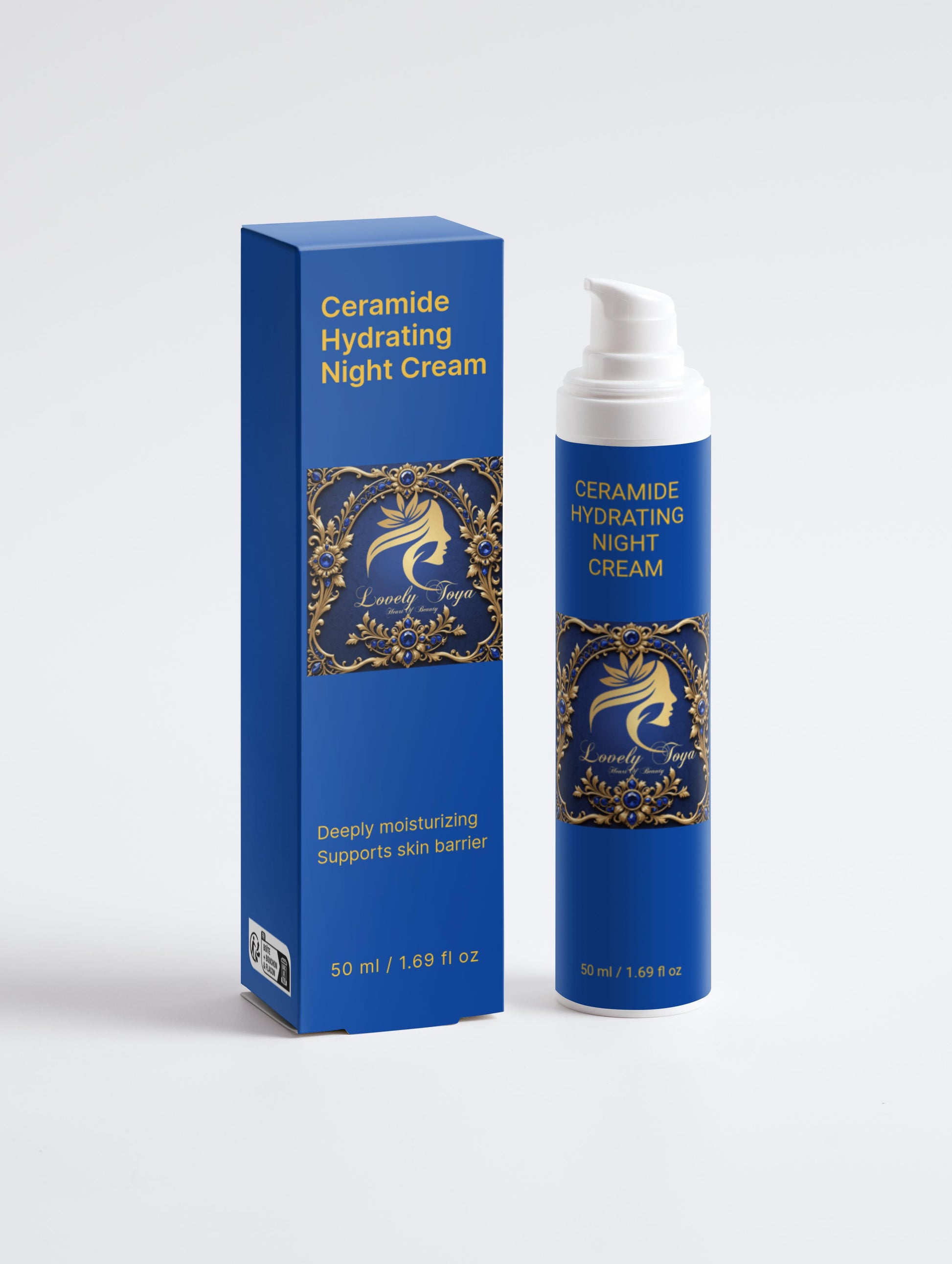 Lovely Toya Ceramide Barrier Night Cream - Hillery's Products & Services