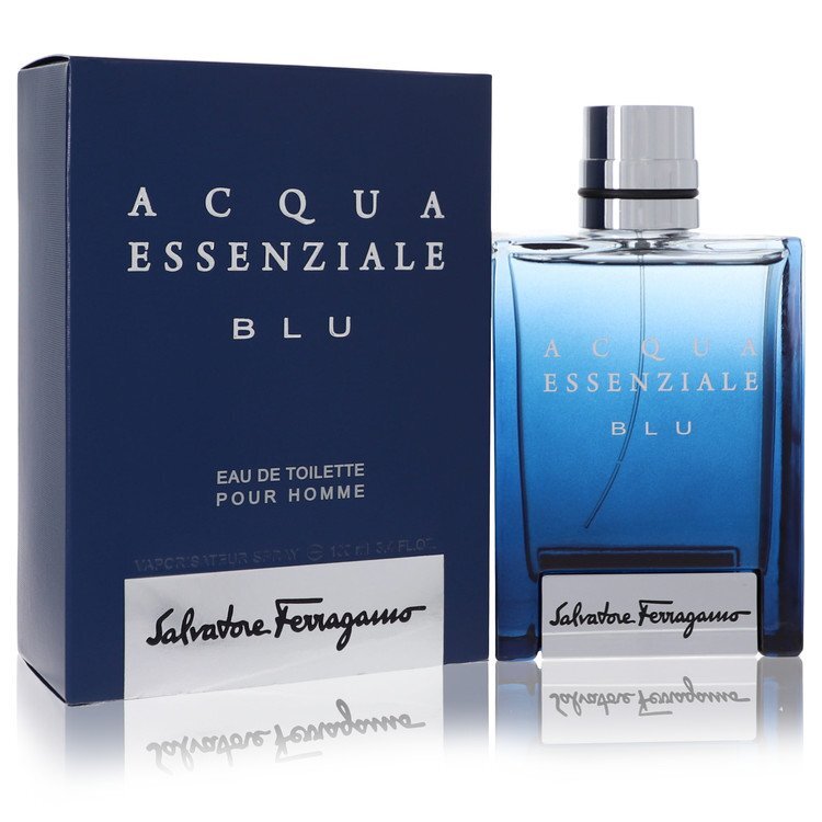 Acqua Essenziale Blu by Salvatore Ferragamo Eau De Toilette Spray 3.4 oz (Men) - Hillery's Products & Services