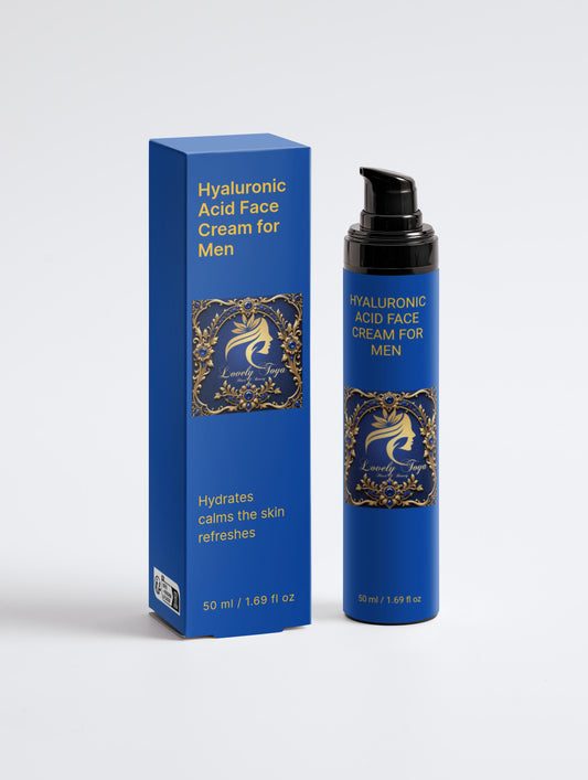 Lovely Toya Hyaluronic Acid Face Cream for Men - Hillery's Products & Services