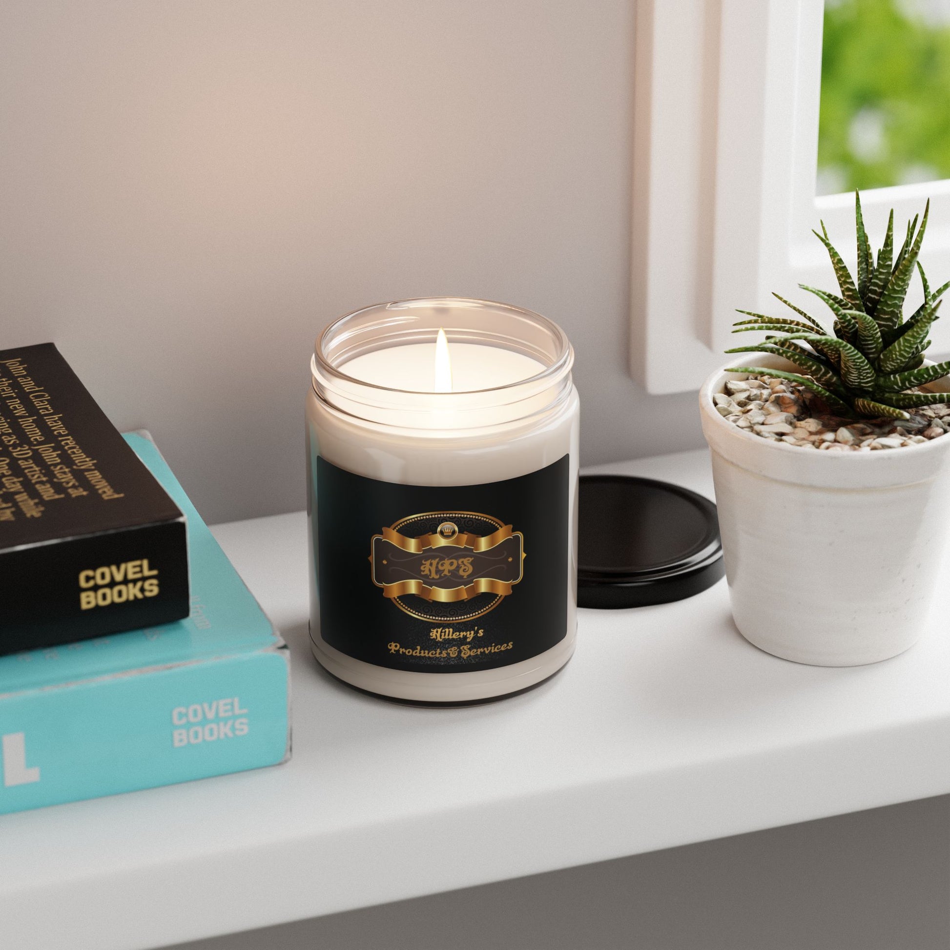 HPS Scented and UnScented Soy Candle, 9oz - Hillery's Products & Services