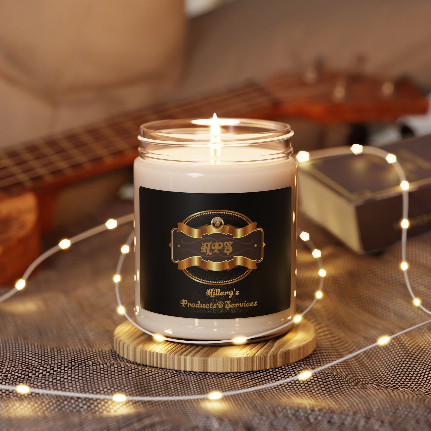 HPS Scented and UnScented Soy Candle, 9oz - Hillery's Products & Services