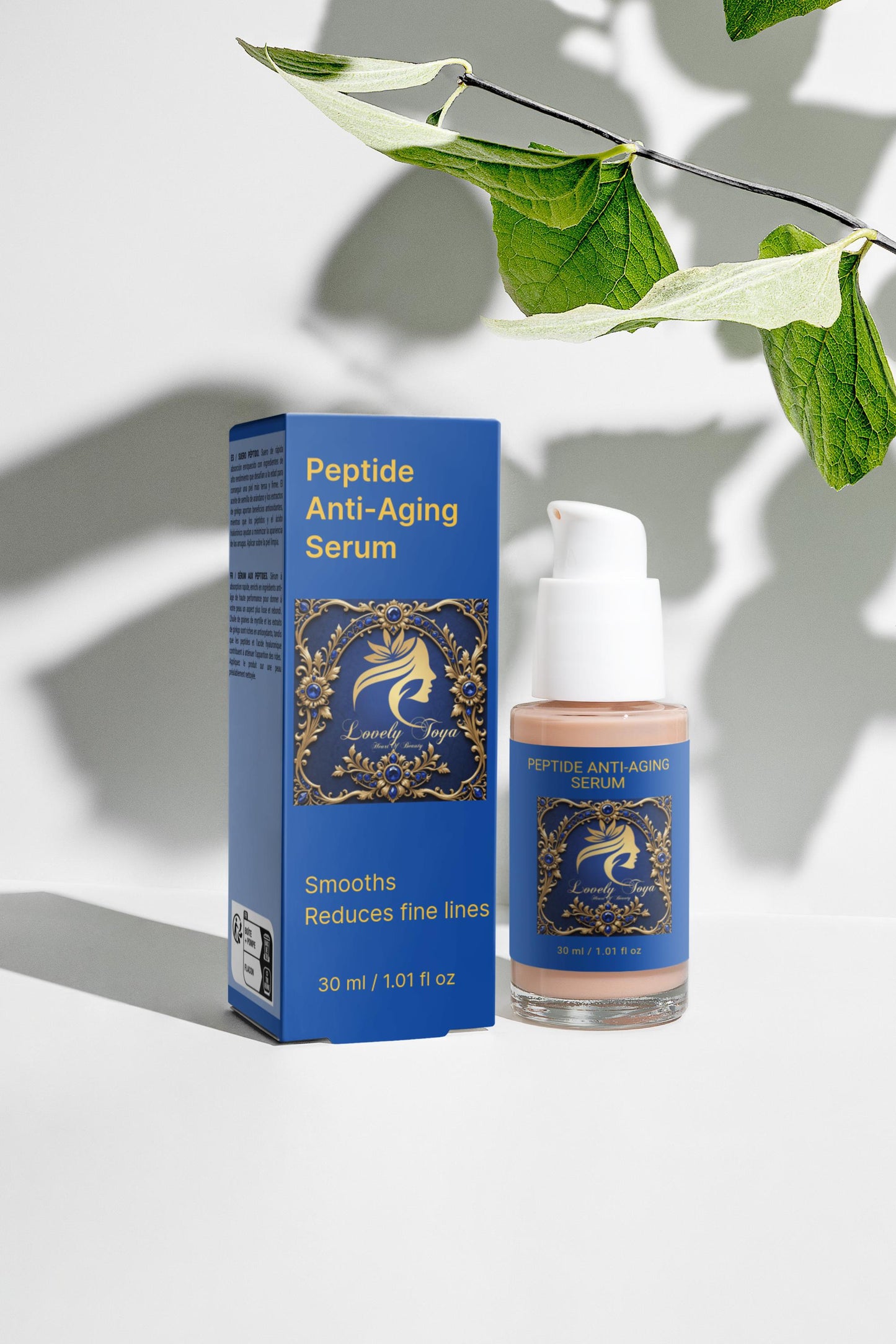 Lovely Toya Peptide Anti-Aging Serum - Hillery's Products & Services