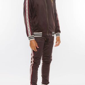 Men Brown 2pc Tracksuit Set - Hillery's Products & Services