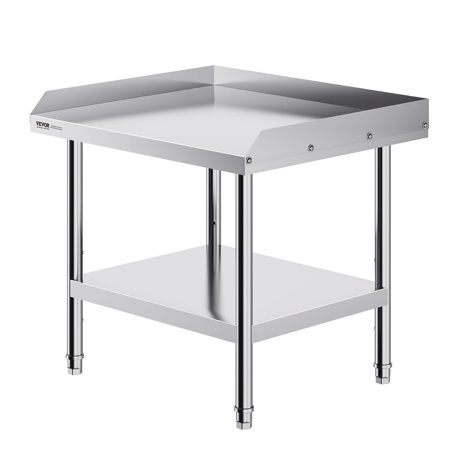 VEVOR Stainless Steel Work Table, 24 x 28 x 26 Inch Commercial Food Prep Worktable - Hillery's Products & Services