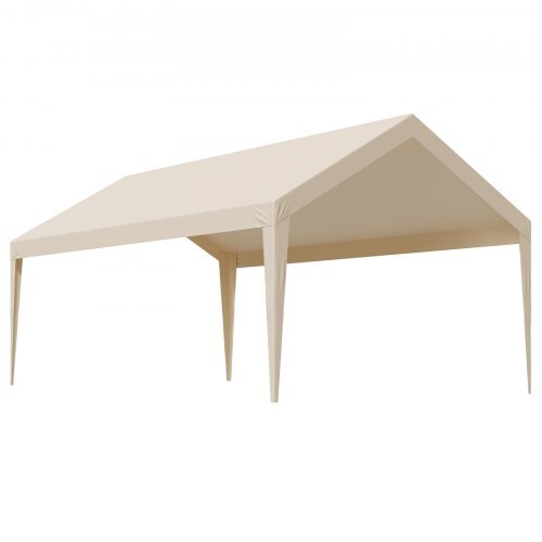 Carport Replacement Canopy, 12 x 20 ft Potable Garage Tent