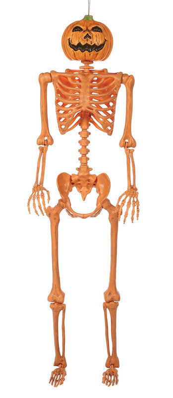 Seasons Pumpkin Head Skeleton Orange 60 inch 4 35.2400 USD inch - Hillery's Products & Services