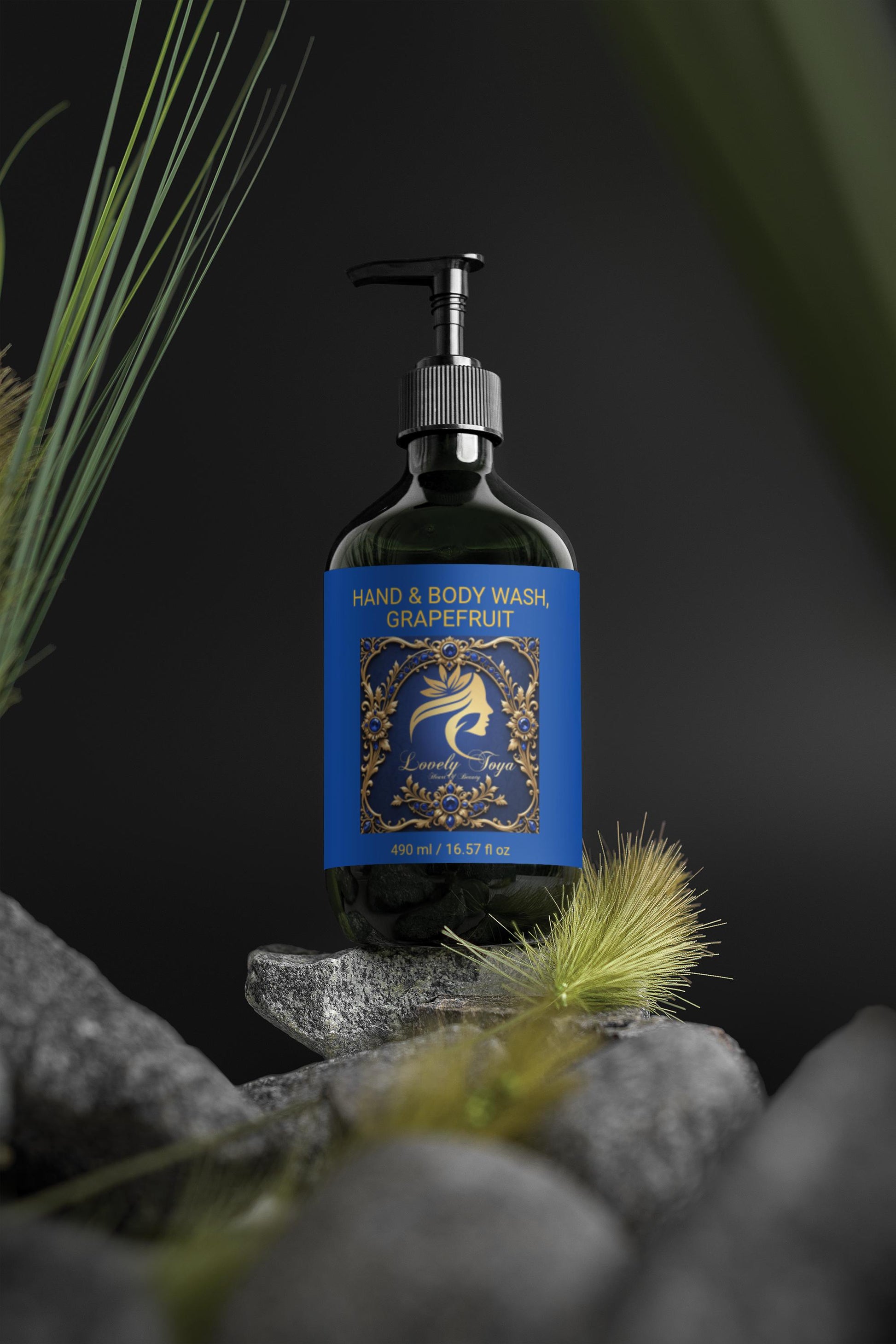 Lovely Toya Hand & Body Wash, Grapefruit - Hillery's Products & Services