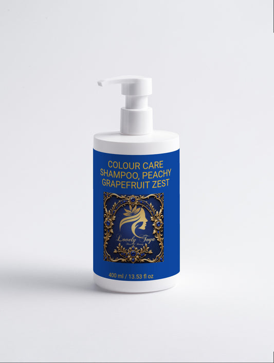 Lovely Toya Color Care Shampoo, Peachy Grapefruit Zest - Hillery's Products & Services