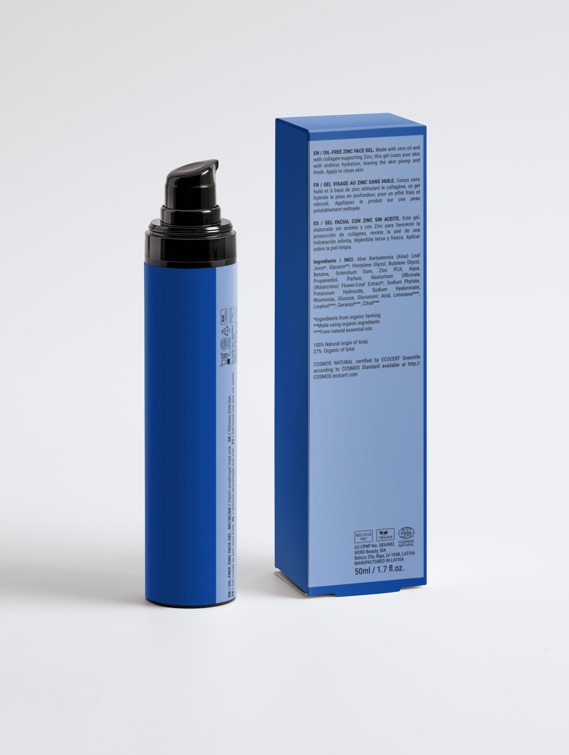 Lovely Toya Oil-Free Zinc Face Gel for Men - Hillery's Products & Services