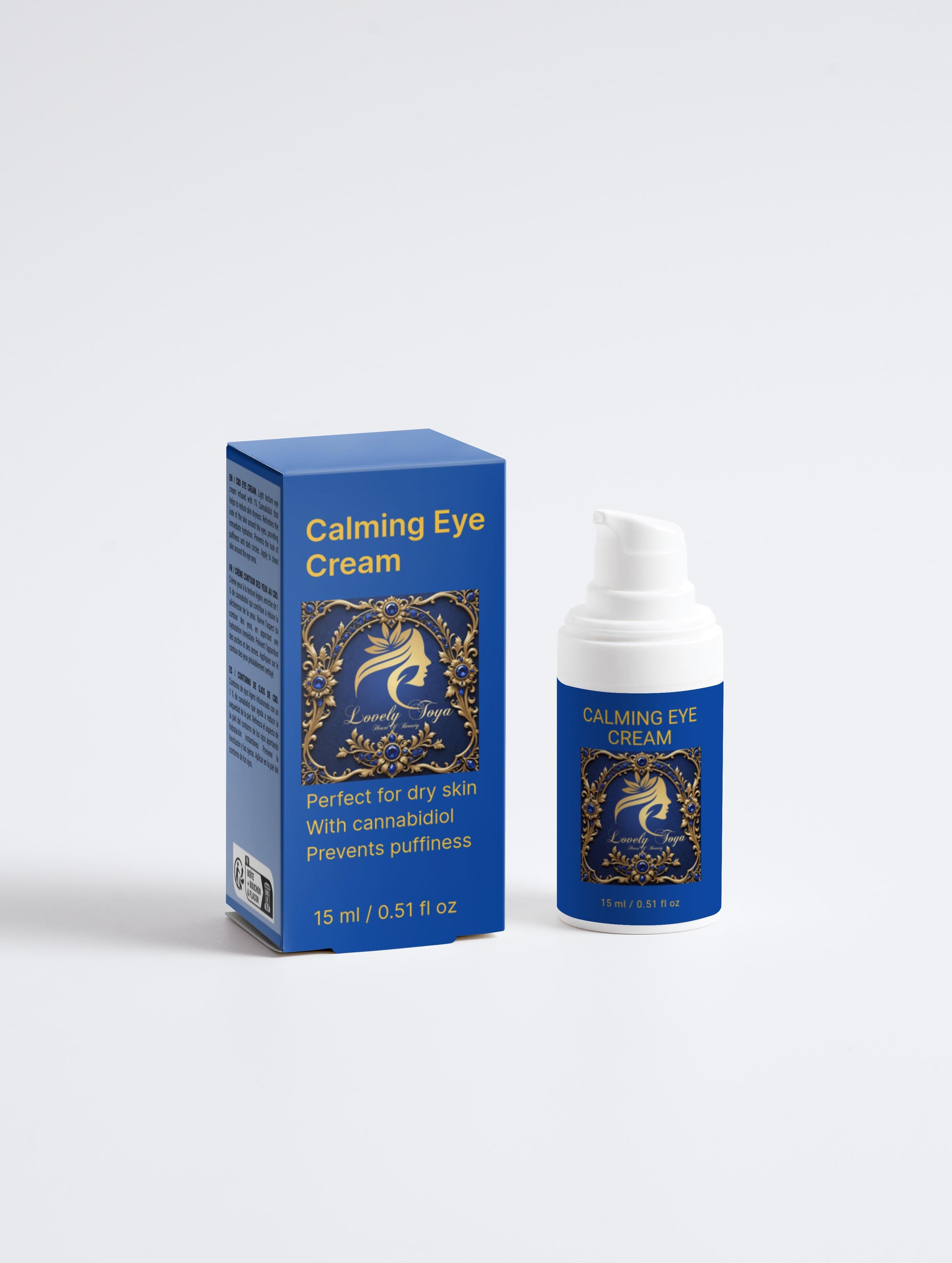 Lovely Toya Calming Eye Cream - Hillery's Products & Services