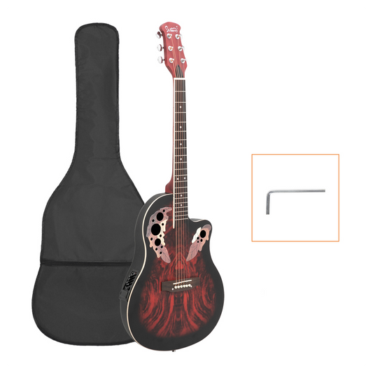 Glarry 41 inch Full-Size Cutaway Acoustic-Electric Guitar - Hillery's Products & Services
