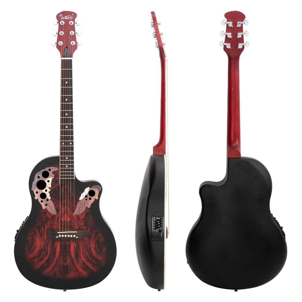 Glarry 41 inch Full-Size Cutaway Acoustic-Electric Guitar - Hillery's Products & Services
