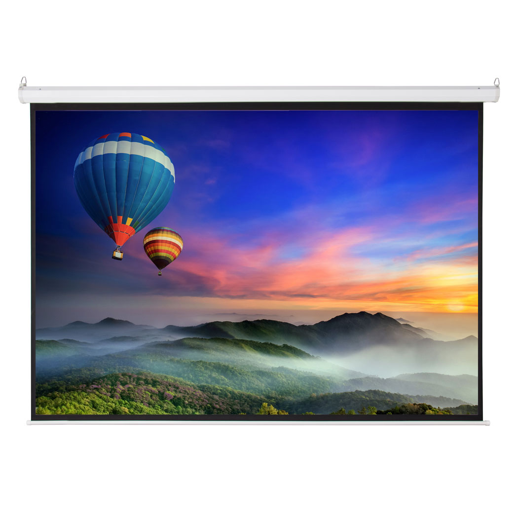 100" 4:3 80" x 60" Viewing Area Motorized Projector Screen - Hillery's Products & Services