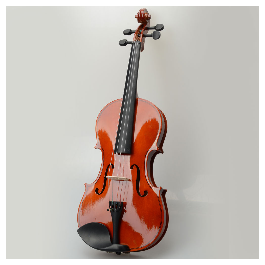 16" Acoustic Viola Case Bow Rosin Nature Color - Hillery's Products & Services