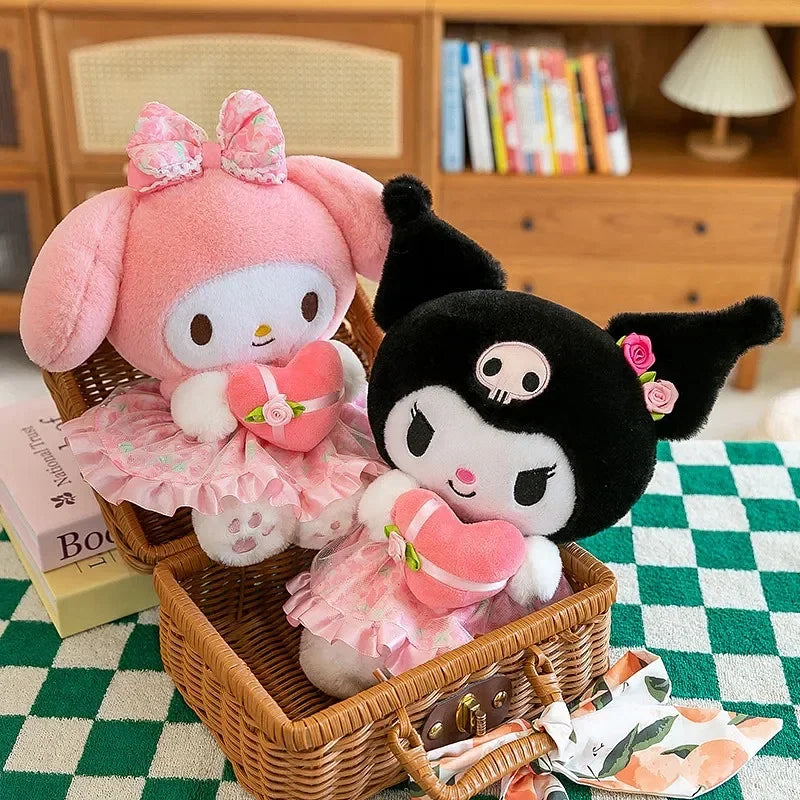 Sanrio Kuromi Plush Toy30cm Cinnamoroll Melody Stuffed Doll - Hillery's Products & Services