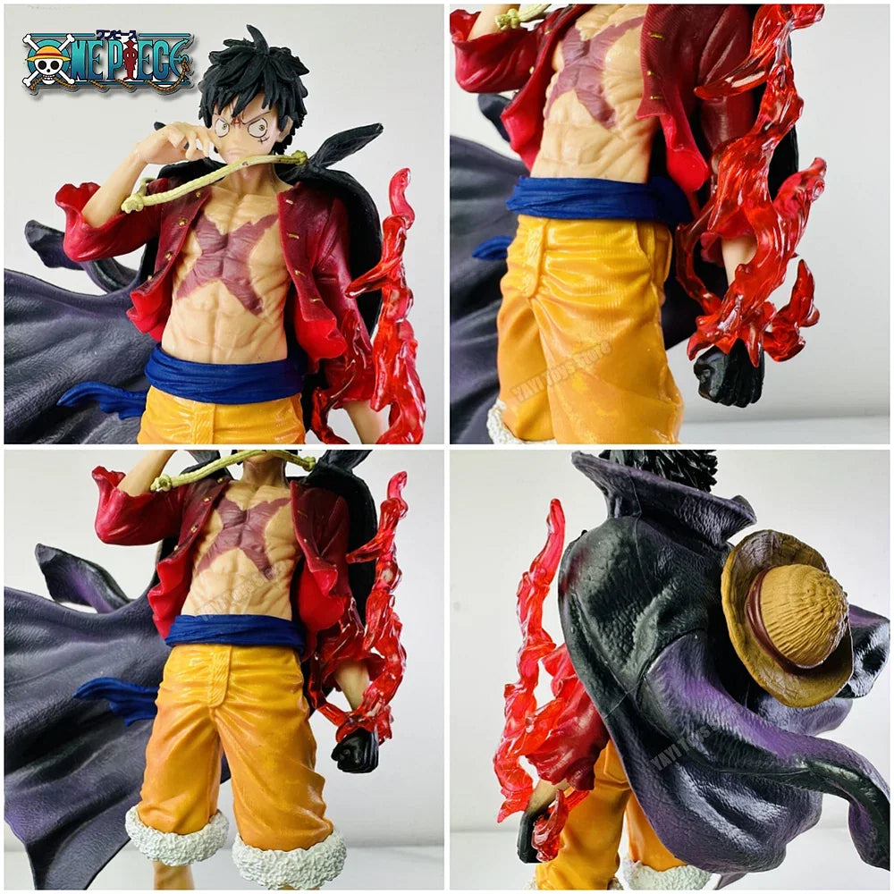 One Piece Anime Figures Monkey D Luffy Sun God Nika Action Figurine - Hillery's Products & Services
