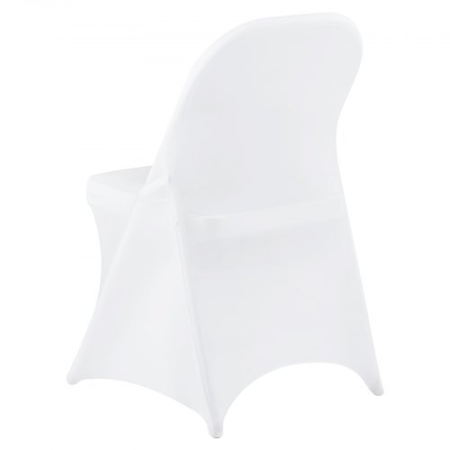 150 Pcs White Chair Covers Set