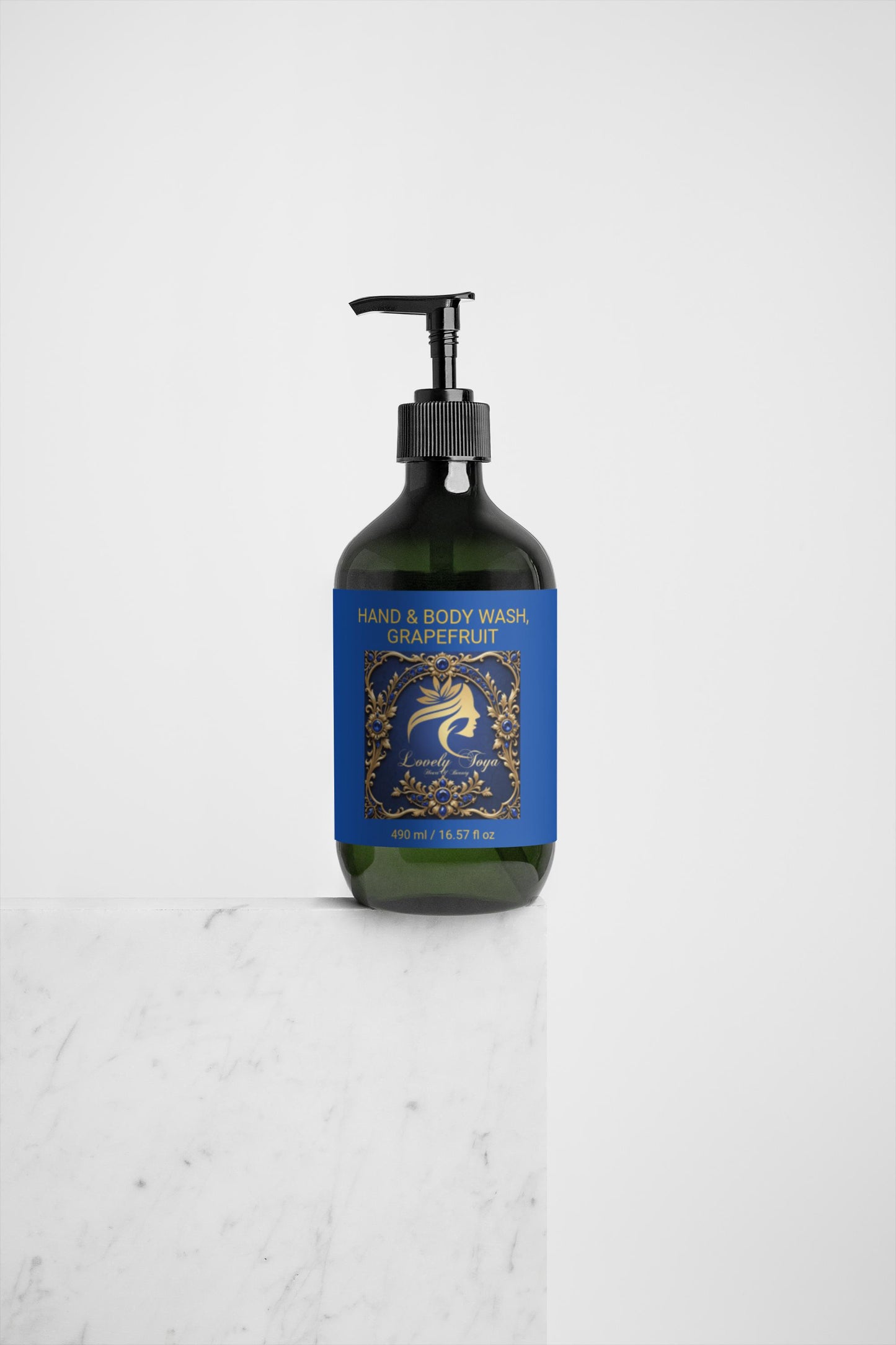Lovely Toya Hand & Body Wash, Grapefruit - Hillery's Products & Services