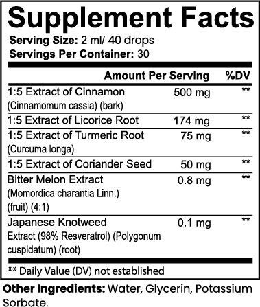 Lovely Toya Normal Blood Sugar Drops - Hillery's Products & Services