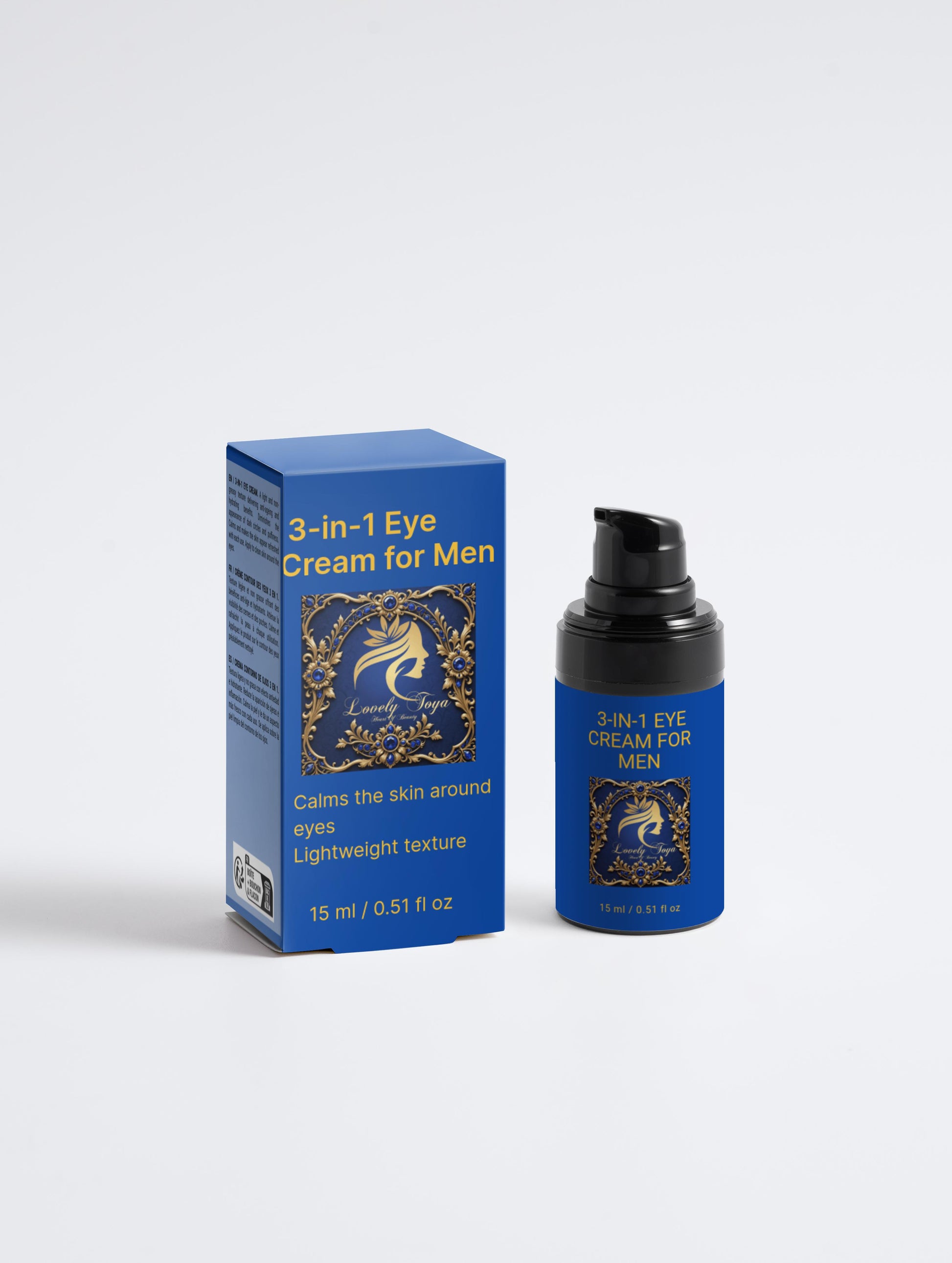Lovely Toya 3-in-1 Eye Cream for Men - Hillery's Products & Services