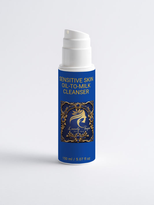 Lovely Toya Sensitive Skin Oil-To-Milk Cleanser - Hillery's Products & Services