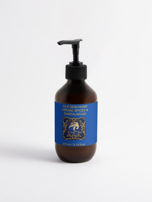 Lovely Toya Silk Skin Hand Cream, Spices & Sandalwood - Hillery's Products & Services