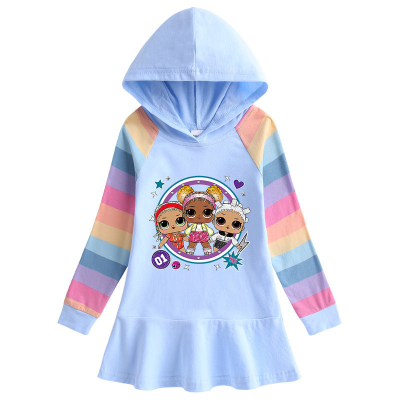 LOL Surprise Doll Children's Long Sleeve Skirt