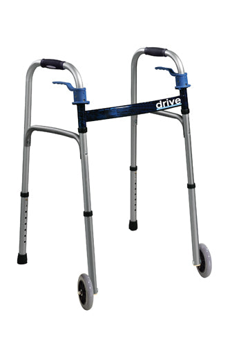 Walker Folding Trigger Release Adult with 5  Wheels  (Drive) - Hillery's Products & Services