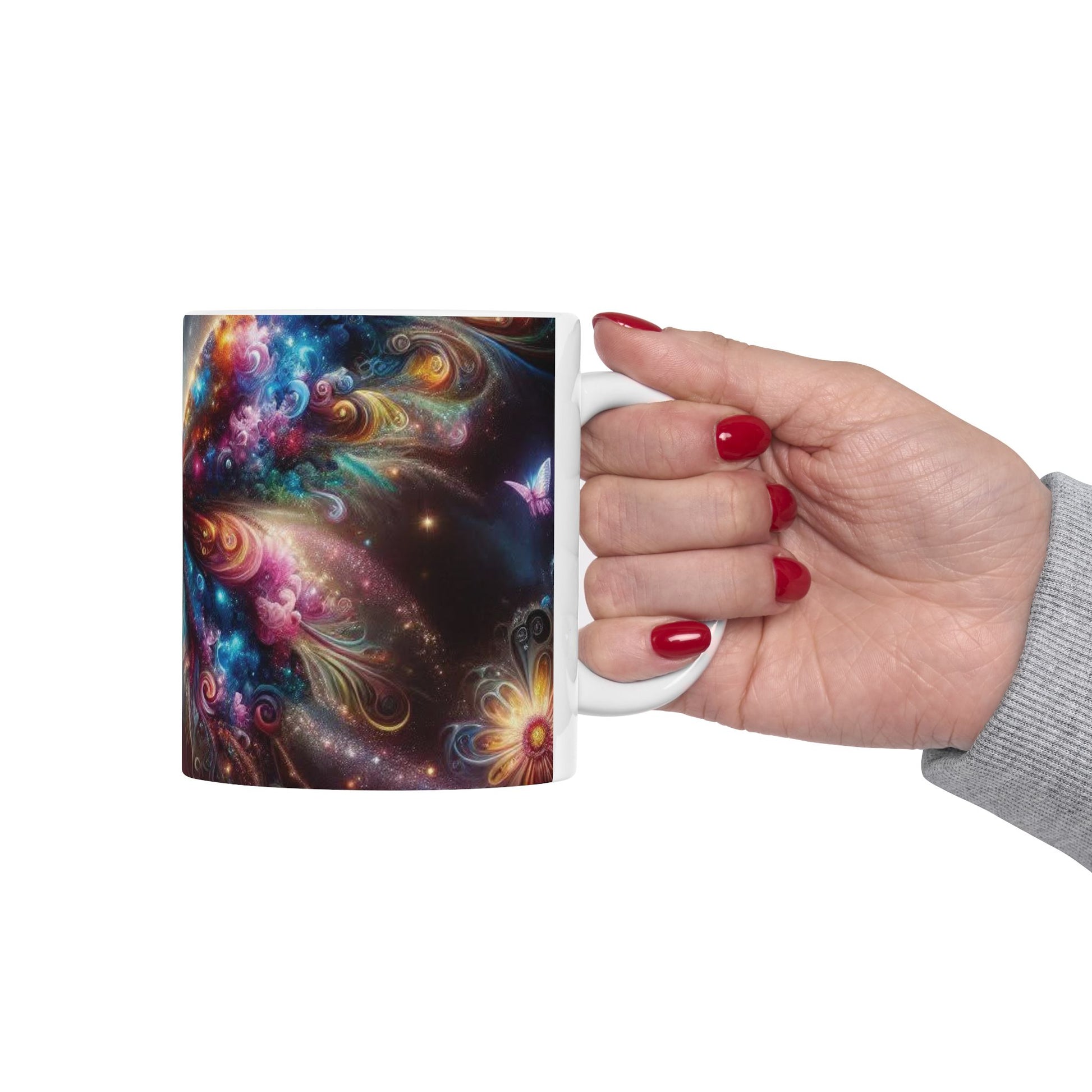 Buttertfly Magic Mug, (11oz, 15oz) - Hillery's Products & Services
