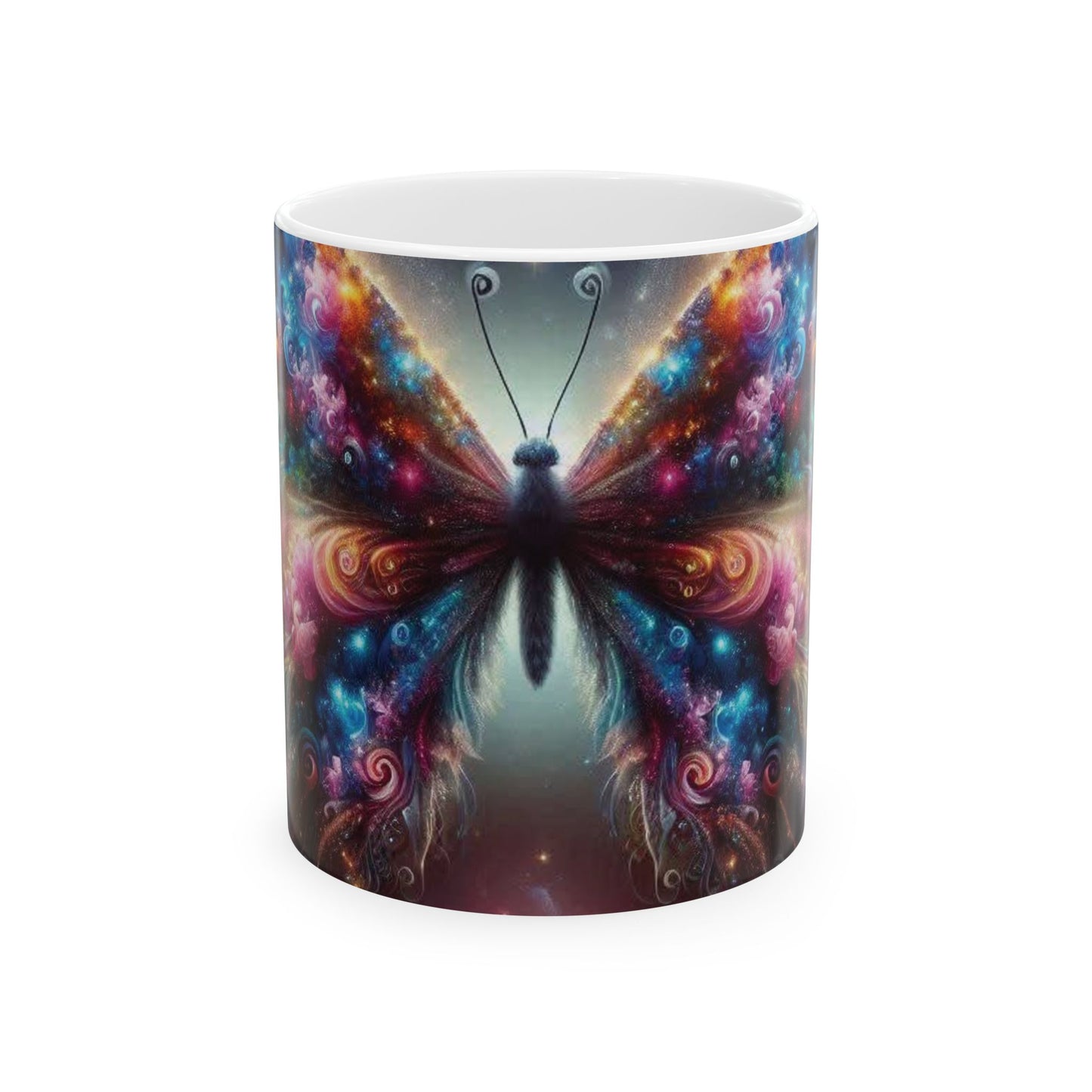 Buttertfly Magic Mug, (11oz, 15oz) - Hillery's Products & Services