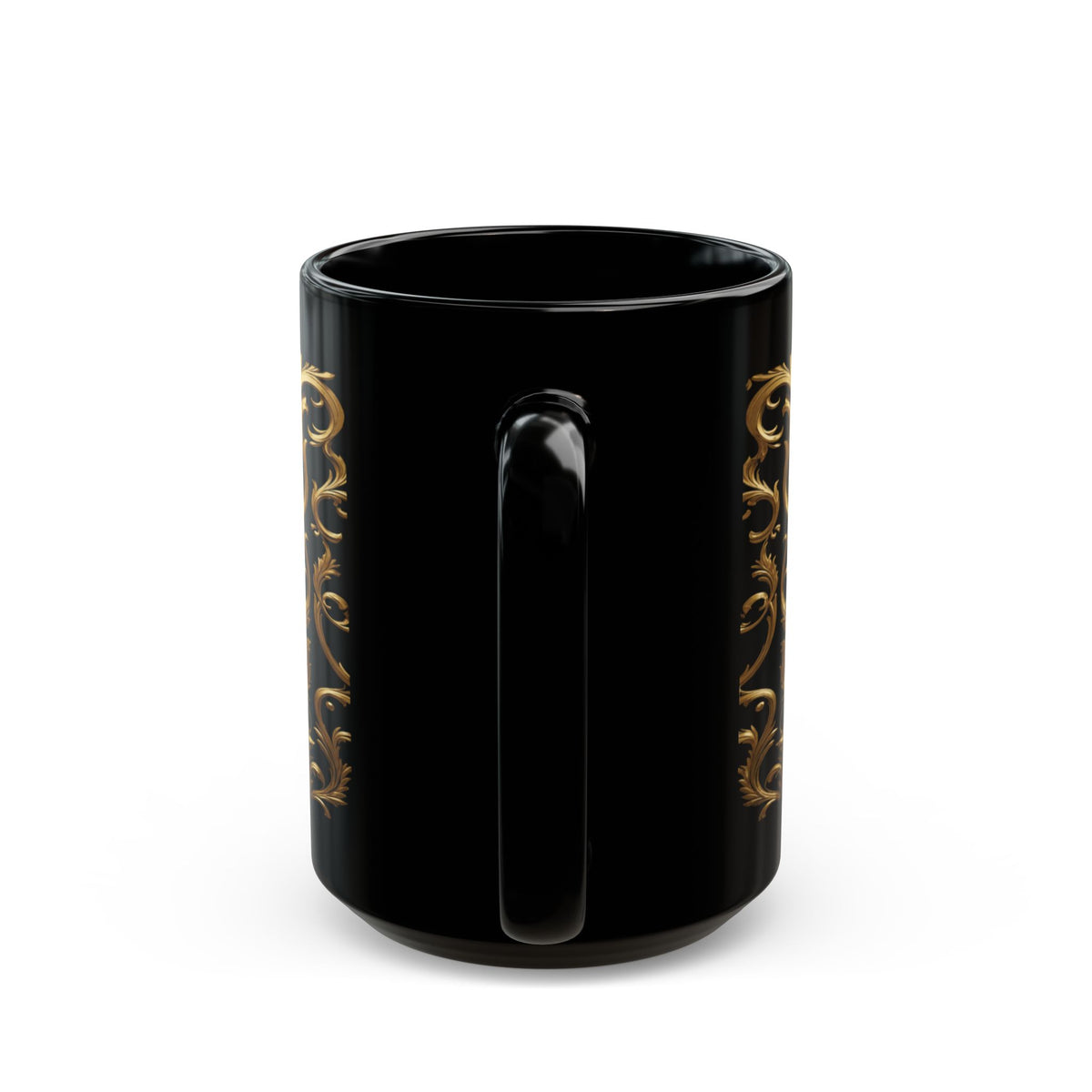 Elegant Gold & Black Mug (11oz, 15oz)