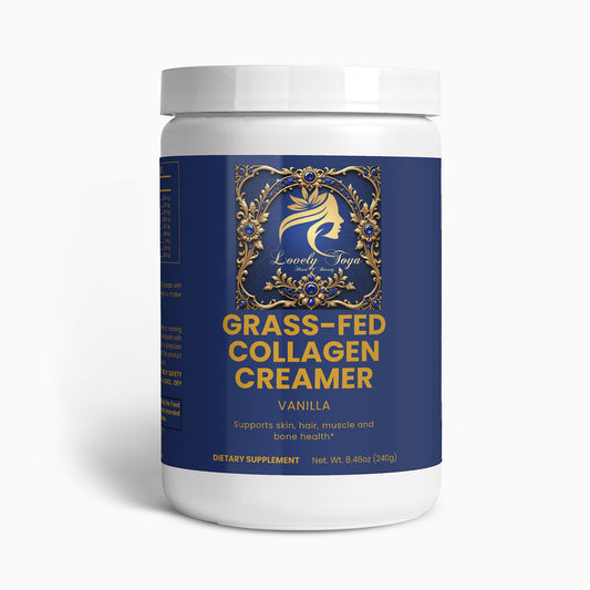 Lovely Toya Grass-Fed Collagen Creamer (Vanilla) - Hillery's Products & Services