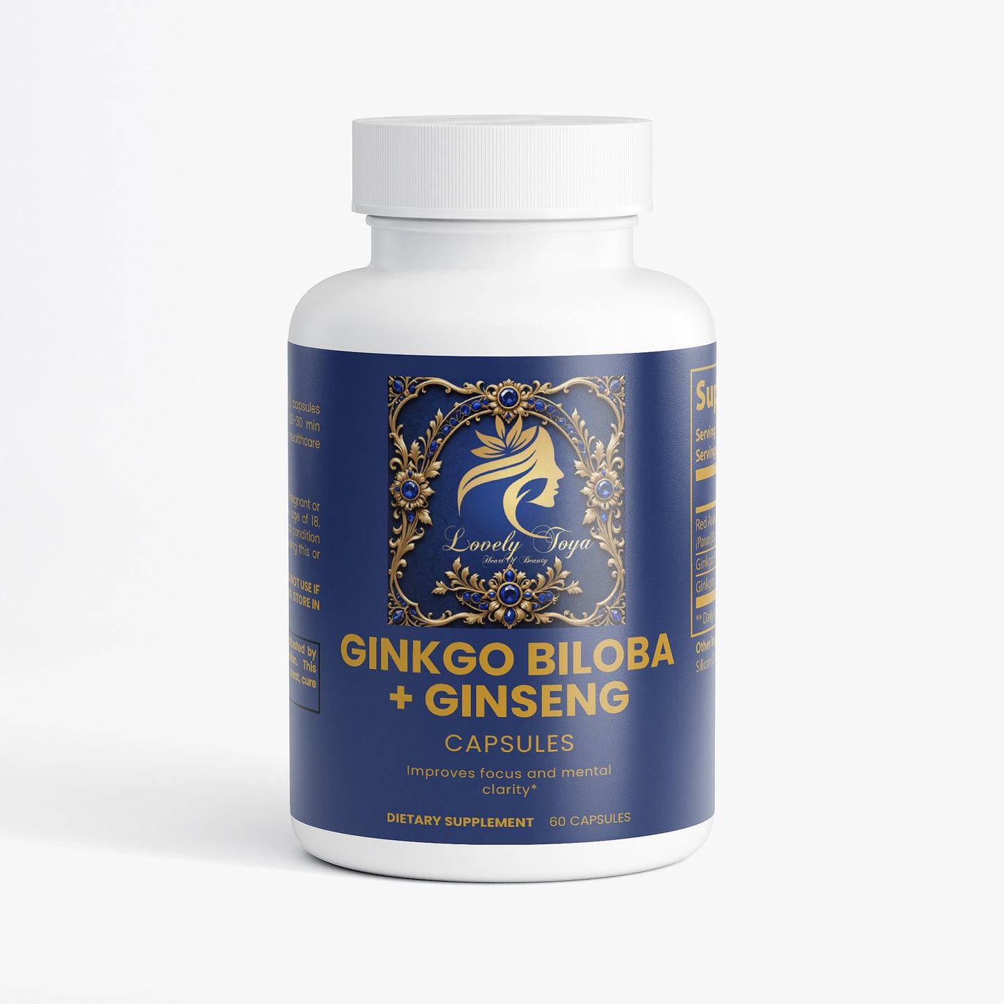 Lovely Toya Ginkgo Biloba + Ginseng - Hillery's Products & Services