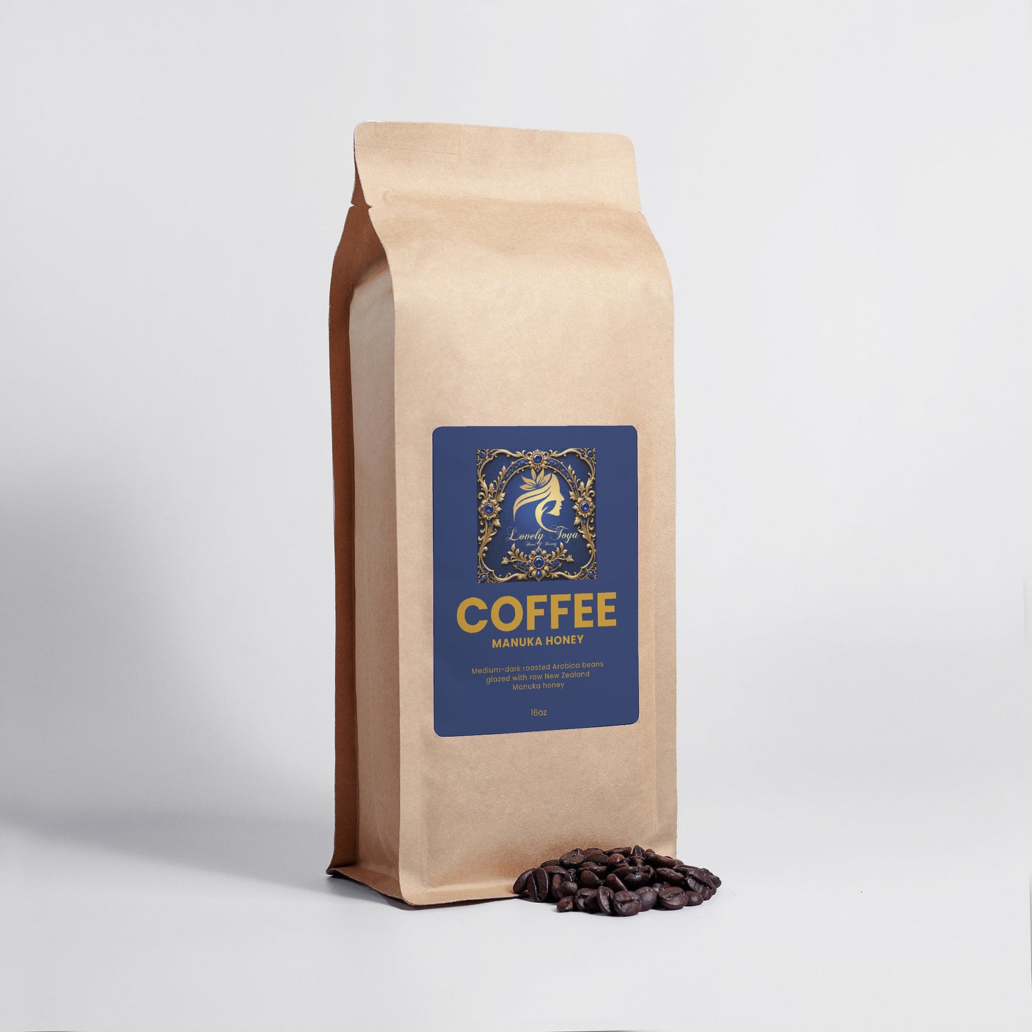 Lovely Toya Manuka Honey Coffee 16oz