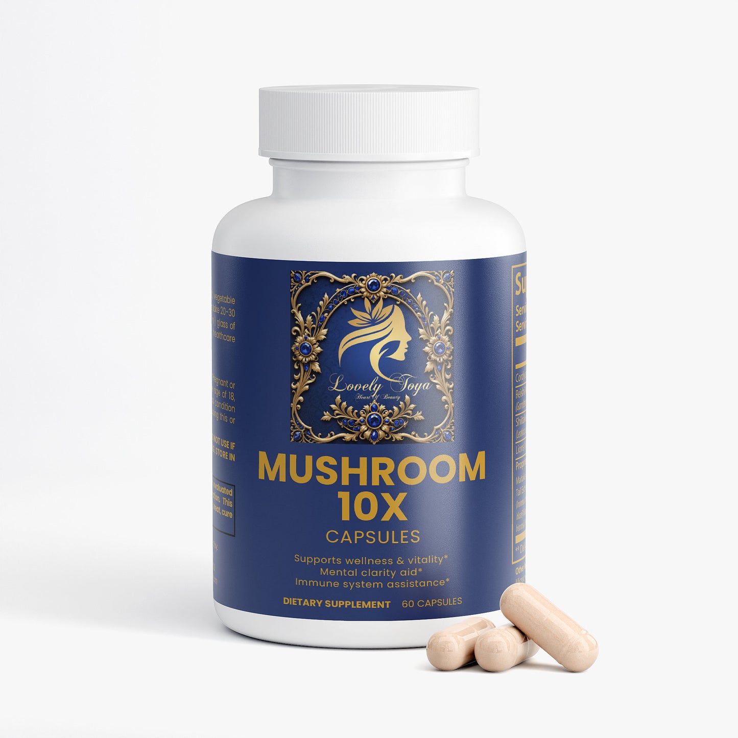 Lovely Toya Mushroom Complex 10 X