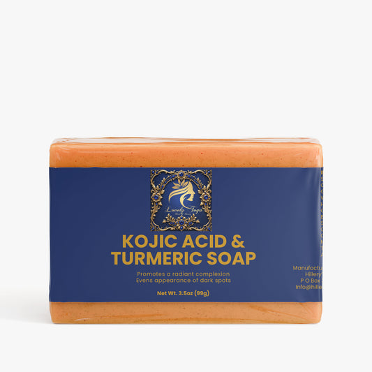 Lovely Toya Kojic Acid & Turmeric Soap - Hillery's Products & Services