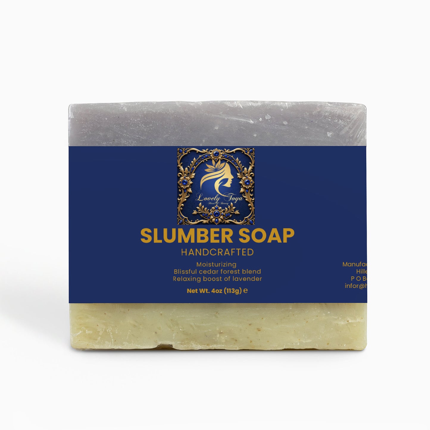 Lovely Toya Slumber Soap - Hillery's Products & Services