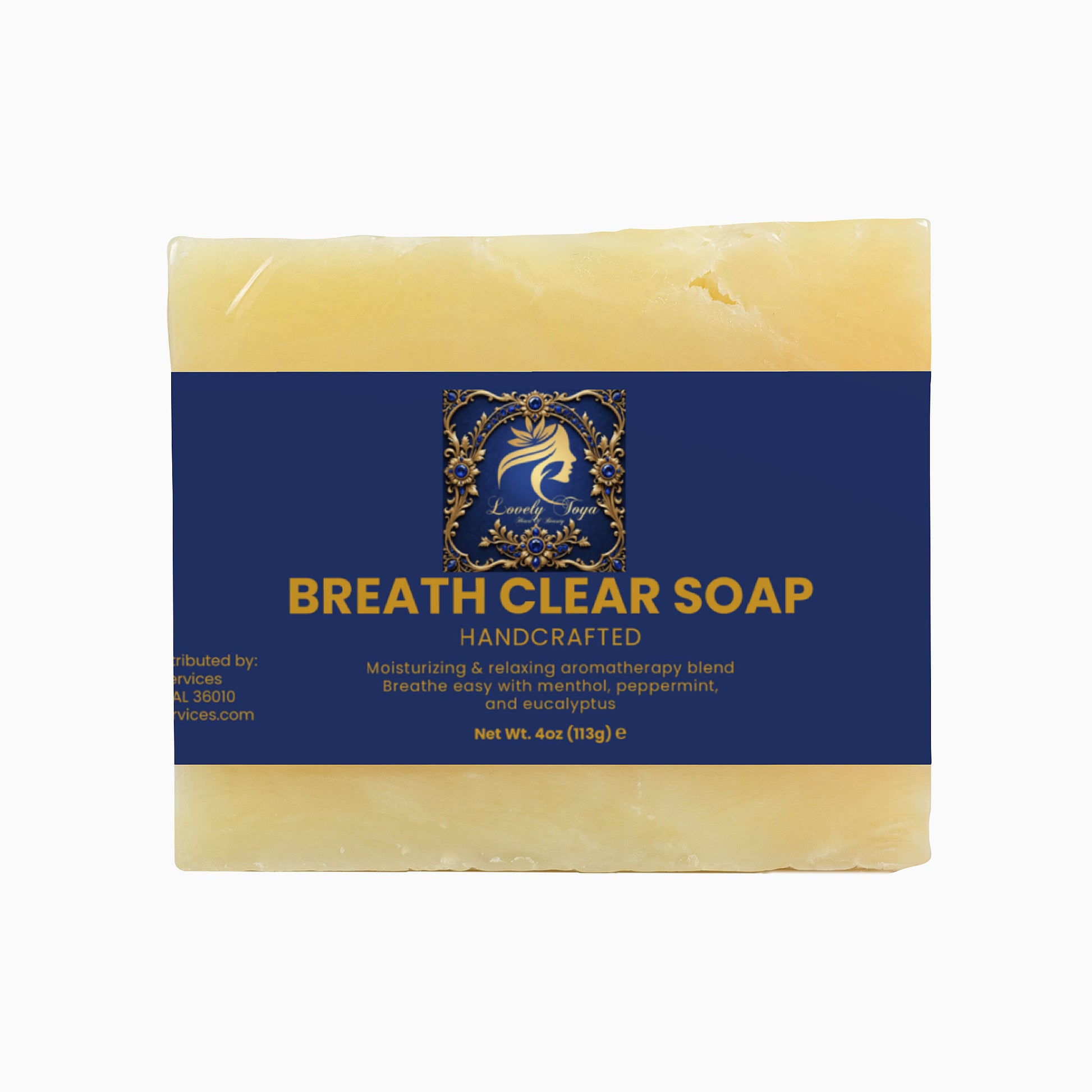 Lovely Toya Breathe Clear Soap - Hillery's Products & Services