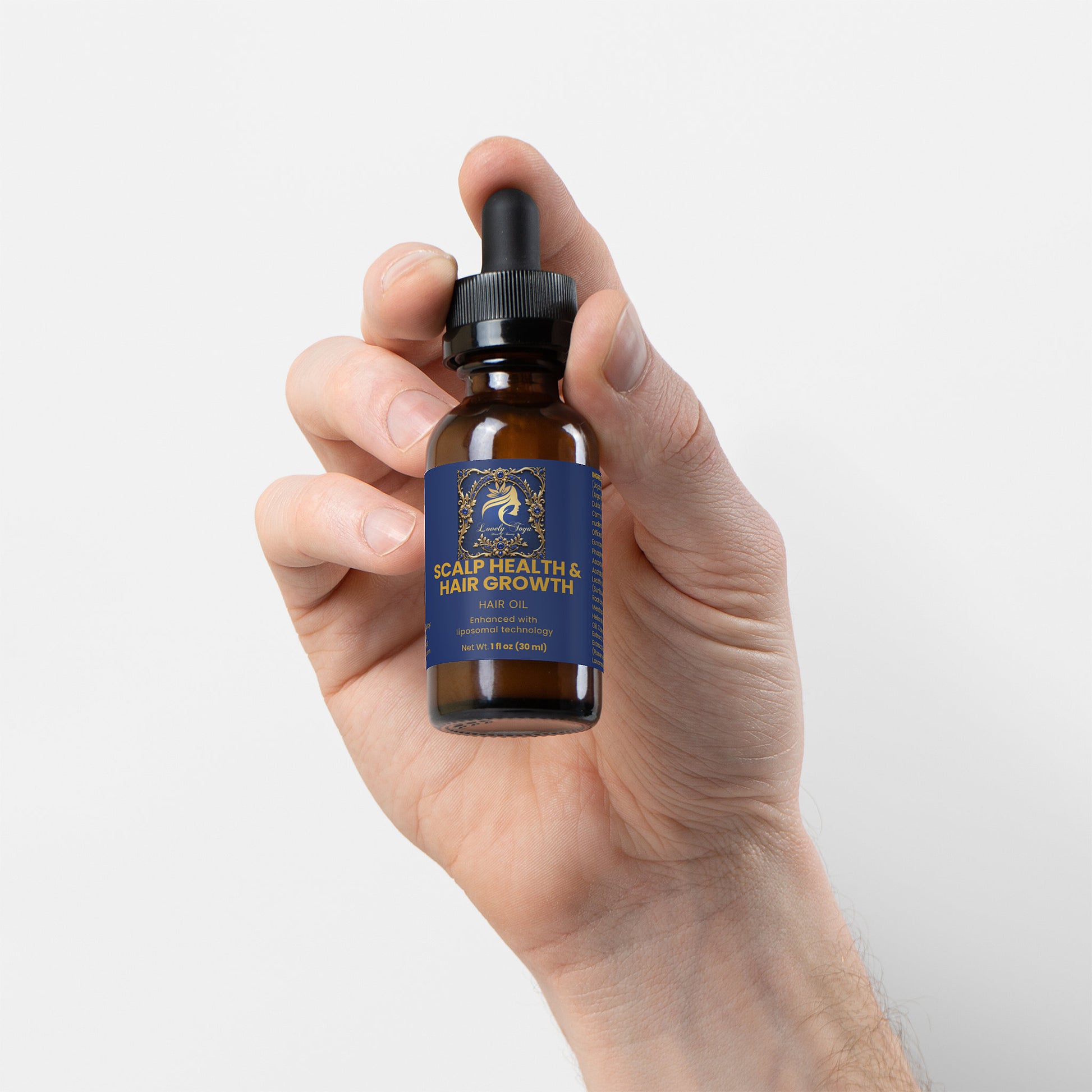 Lovely Toya Hair Oil for Scalp Health and Hair Growth - Hillery's Products & Services